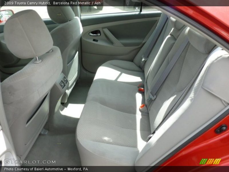 Barcelona Red Metallic / Ash 2009 Toyota Camry Hybrid