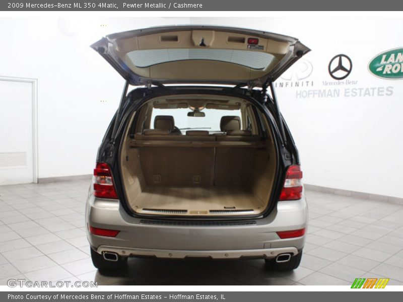 Pewter Metallic / Cashmere 2009 Mercedes-Benz ML 350 4Matic