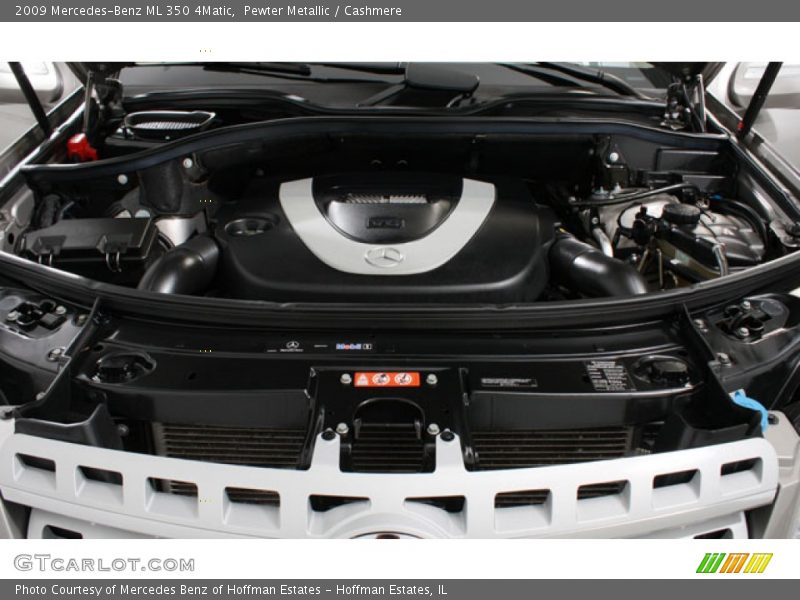 Pewter Metallic / Cashmere 2009 Mercedes-Benz ML 350 4Matic