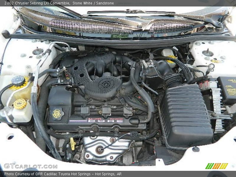 Stone White / Sandstone 2002 Chrysler Sebring LXi Convertible