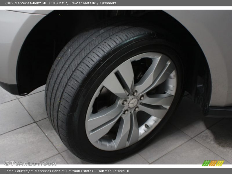 Pewter Metallic / Cashmere 2009 Mercedes-Benz ML 350 4Matic