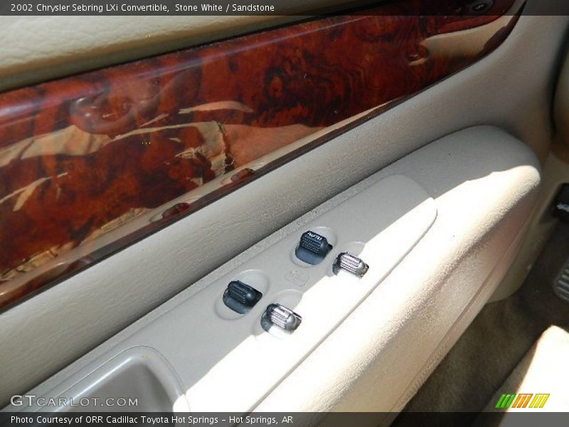 Stone White / Sandstone 2002 Chrysler Sebring LXi Convertible