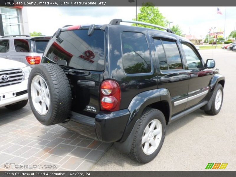 Black / Medium Slate Gray 2006 Jeep Liberty Limited 4x4