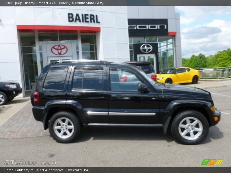 Black / Medium Slate Gray 2006 Jeep Liberty Limited 4x4
