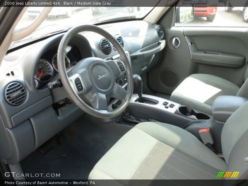 Black / Medium Slate Gray 2006 Jeep Liberty Limited 4x4