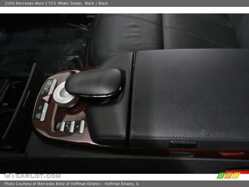 Black / Black 2009 Mercedes-Benz S 550 4Matic Sedan