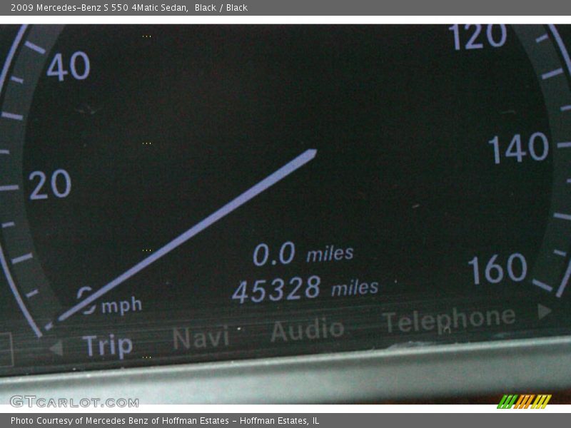 Black / Black 2009 Mercedes-Benz S 550 4Matic Sedan