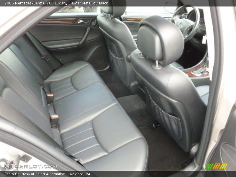 Pewter Metallic / Black 2006 Mercedes-Benz C 280 Luxury