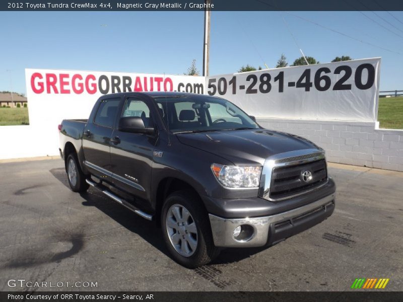 Magnetic Gray Metallic / Graphite 2012 Toyota Tundra CrewMax 4x4