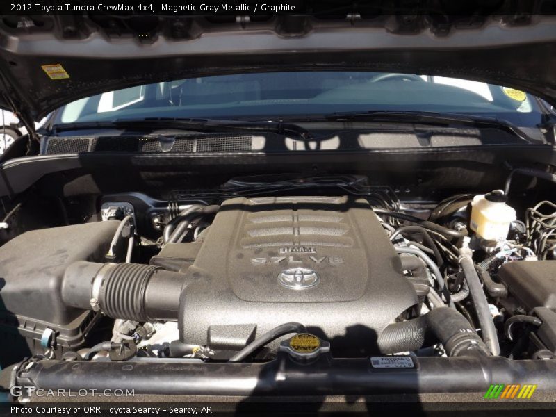 Magnetic Gray Metallic / Graphite 2012 Toyota Tundra CrewMax 4x4
