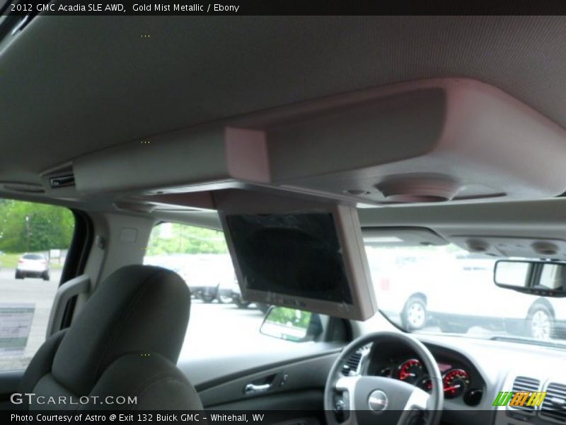 Gold Mist Metallic / Ebony 2012 GMC Acadia SLE AWD