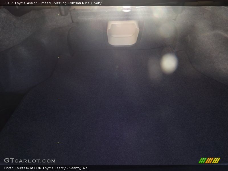 Sizzling Crimson Mica / Ivory 2012 Toyota Avalon Limited