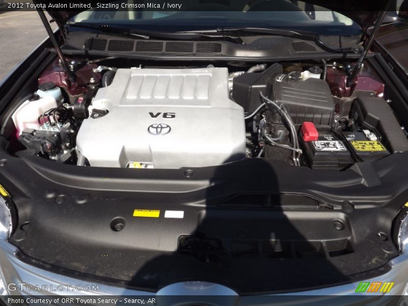 Sizzling Crimson Mica / Ivory 2012 Toyota Avalon Limited