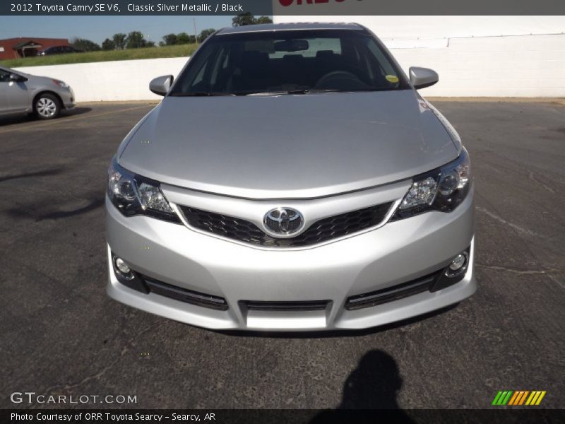 Classic Silver Metallic / Black 2012 Toyota Camry SE V6