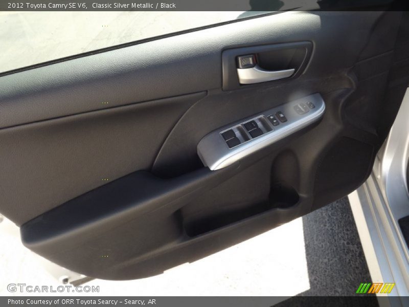 Classic Silver Metallic / Black 2012 Toyota Camry SE V6