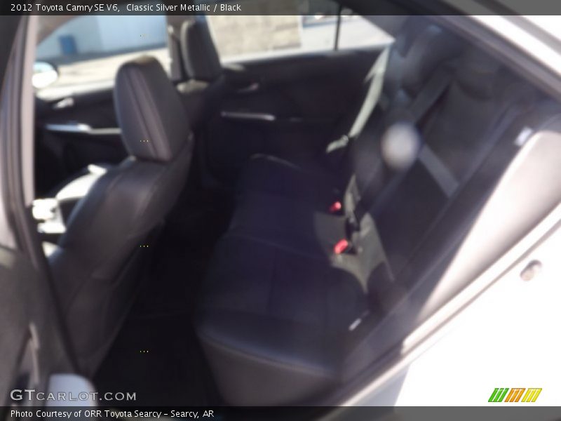 Classic Silver Metallic / Black 2012 Toyota Camry SE V6