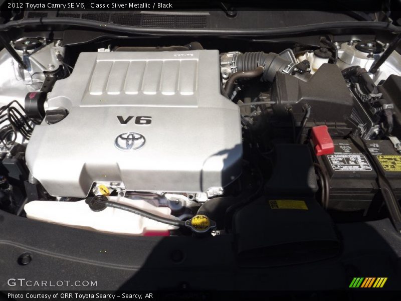 Classic Silver Metallic / Black 2012 Toyota Camry SE V6