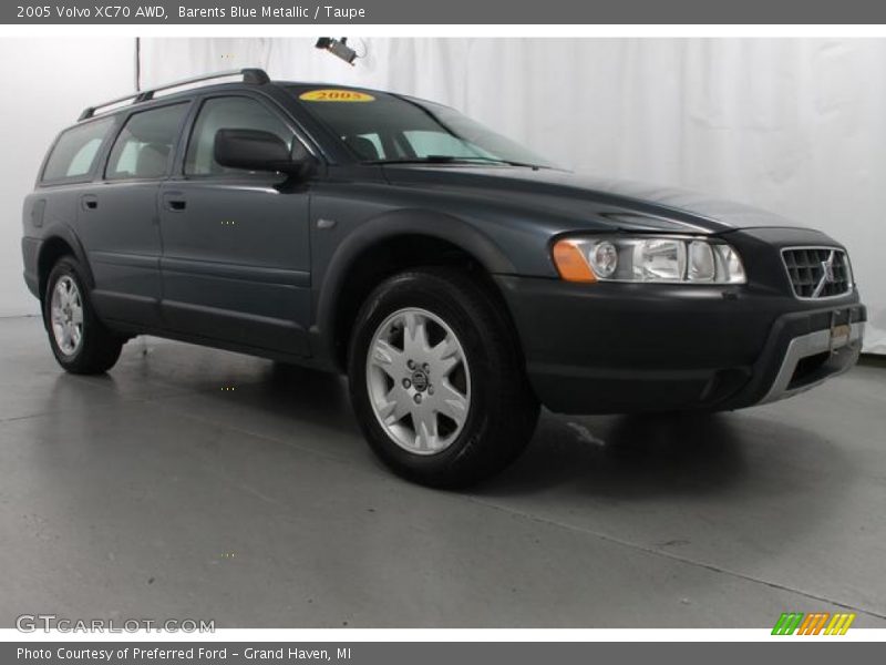 Barents Blue Metallic / Taupe 2005 Volvo XC70 AWD