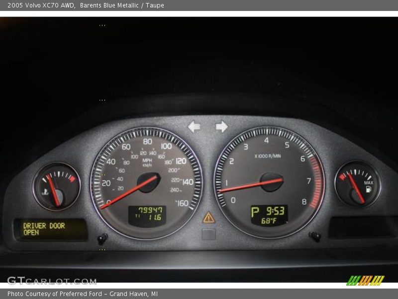 Barents Blue Metallic / Taupe 2005 Volvo XC70 AWD