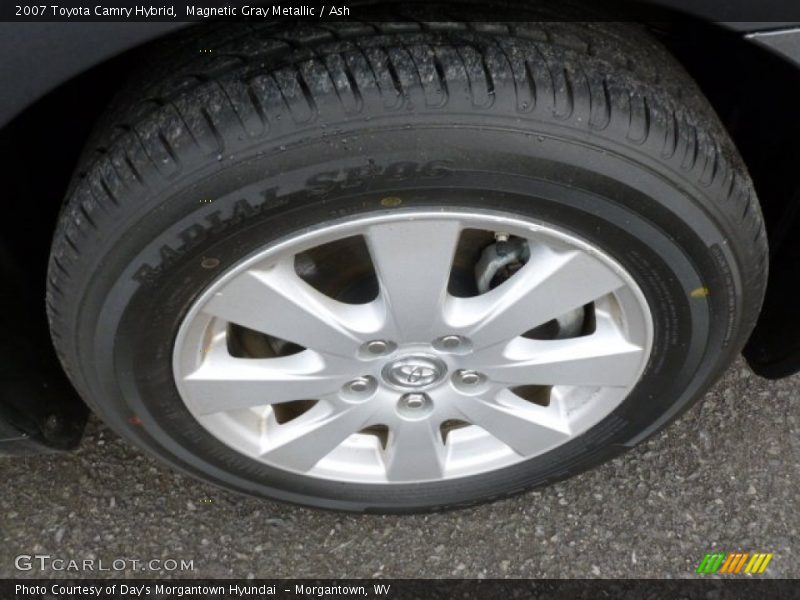 Magnetic Gray Metallic / Ash 2007 Toyota Camry Hybrid
