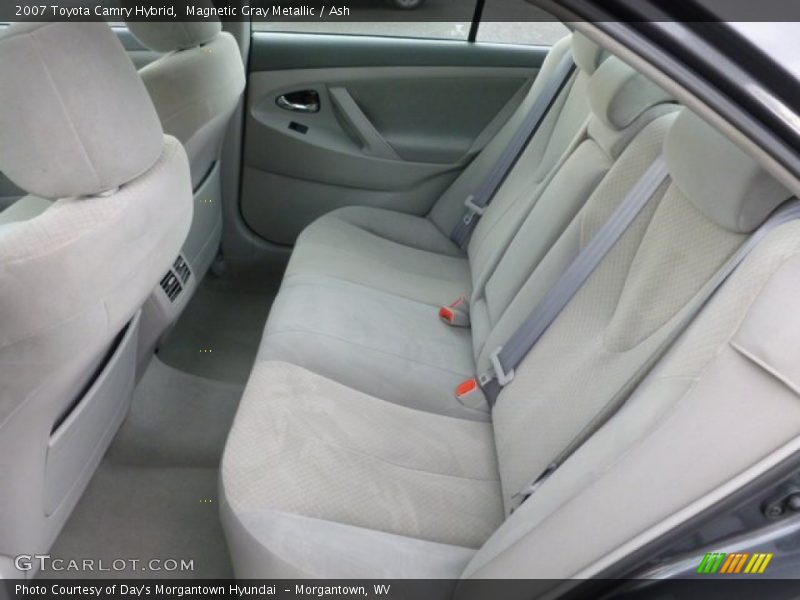 Magnetic Gray Metallic / Ash 2007 Toyota Camry Hybrid