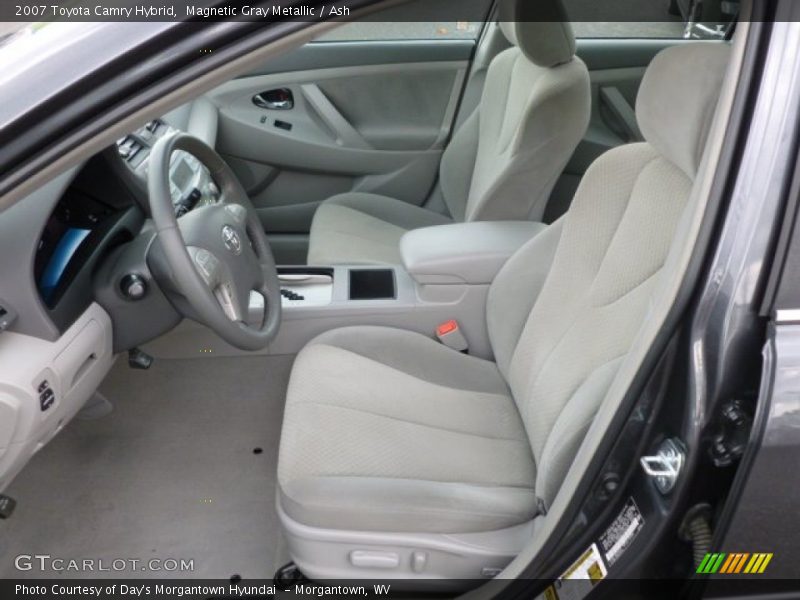Magnetic Gray Metallic / Ash 2007 Toyota Camry Hybrid