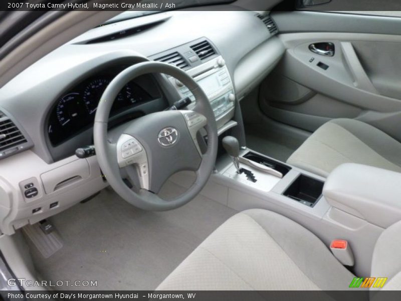 Magnetic Gray Metallic / Ash 2007 Toyota Camry Hybrid