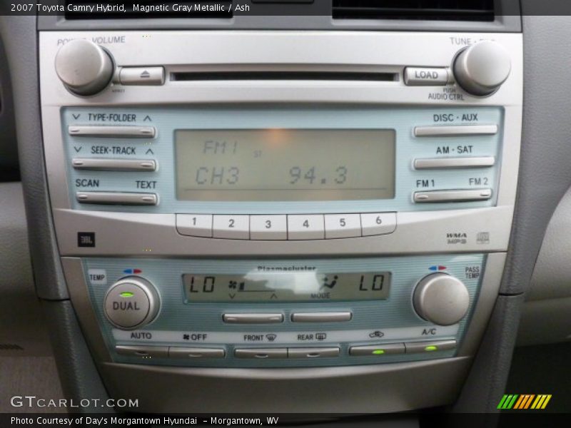 Magnetic Gray Metallic / Ash 2007 Toyota Camry Hybrid