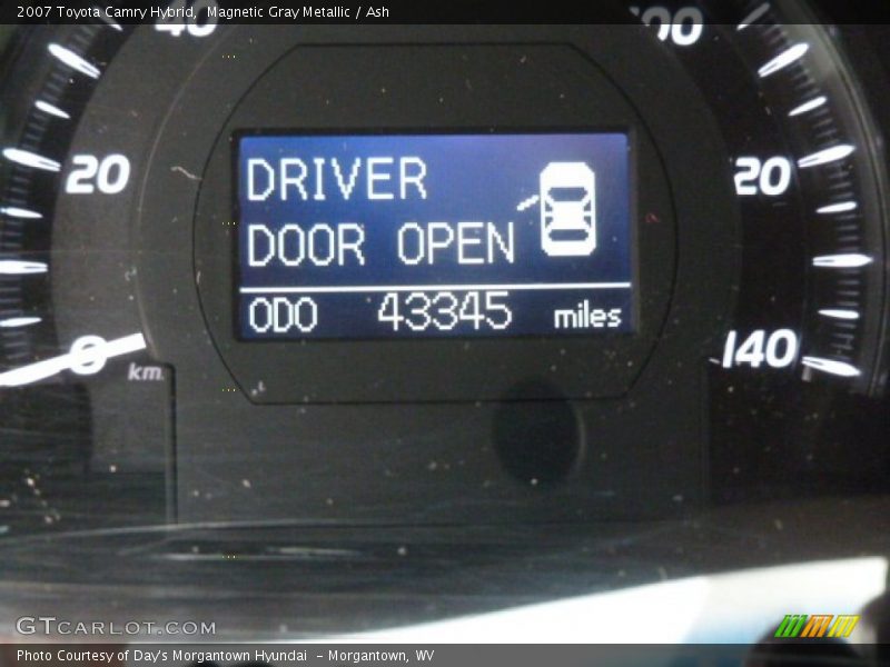 Magnetic Gray Metallic / Ash 2007 Toyota Camry Hybrid