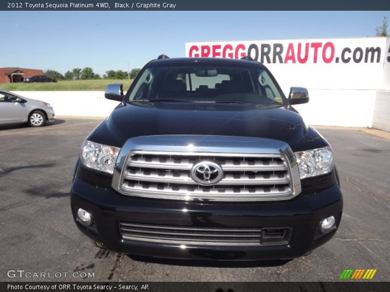 Black / Graphite Gray 2012 Toyota Sequoia Platinum 4WD