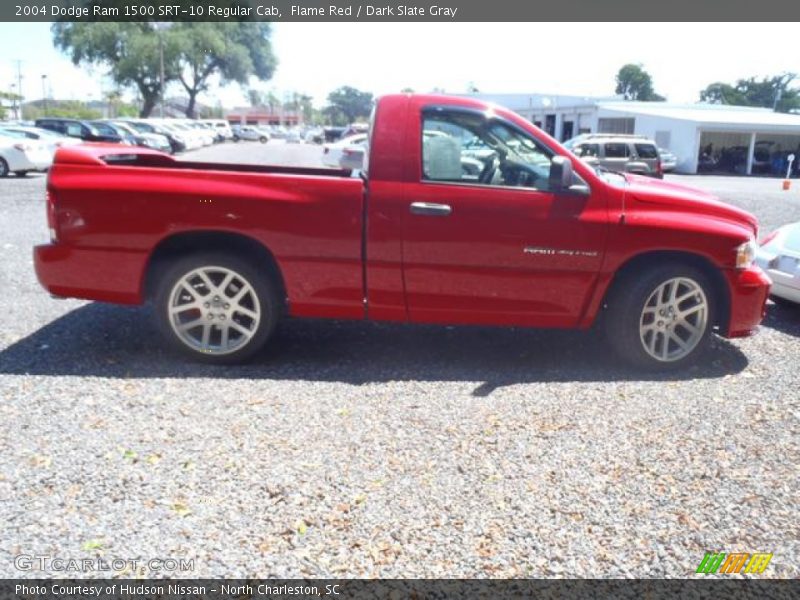 Flame Red / Dark Slate Gray 2004 Dodge Ram 1500 SRT-10 Regular Cab