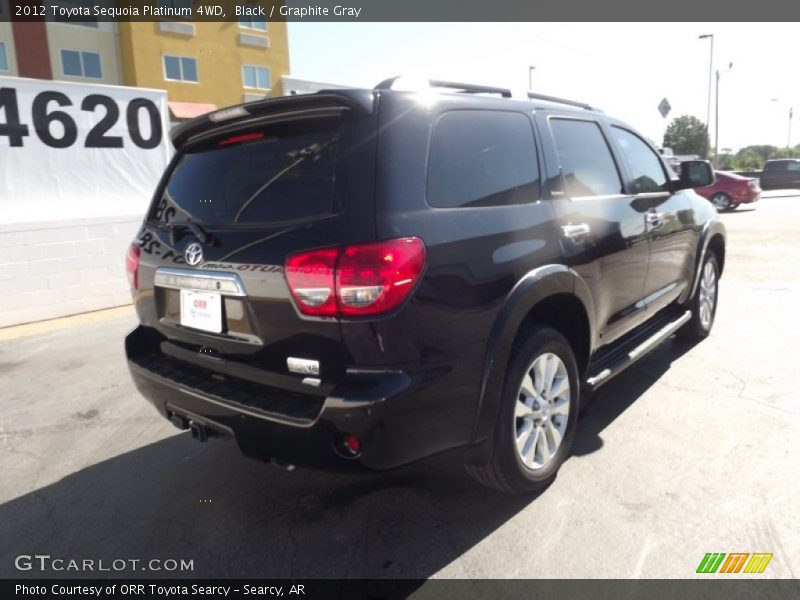 Black / Graphite Gray 2012 Toyota Sequoia Platinum 4WD