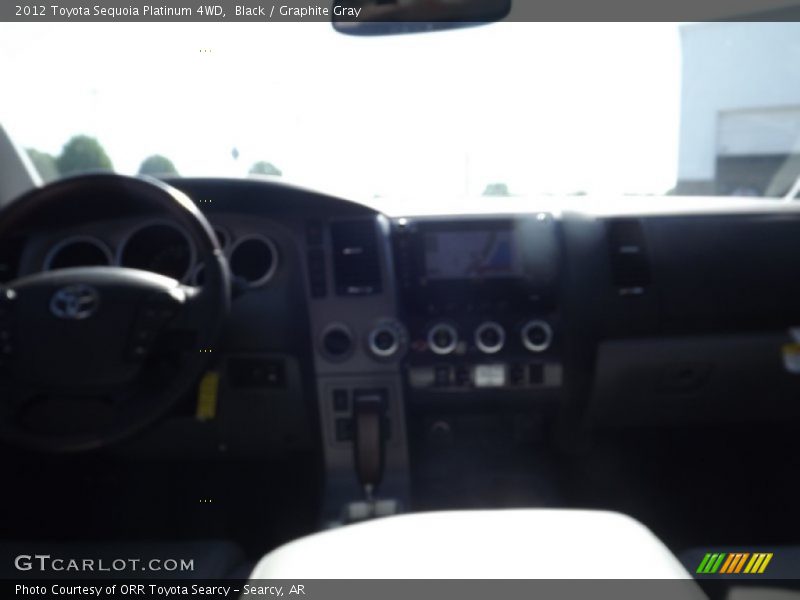 Black / Graphite Gray 2012 Toyota Sequoia Platinum 4WD