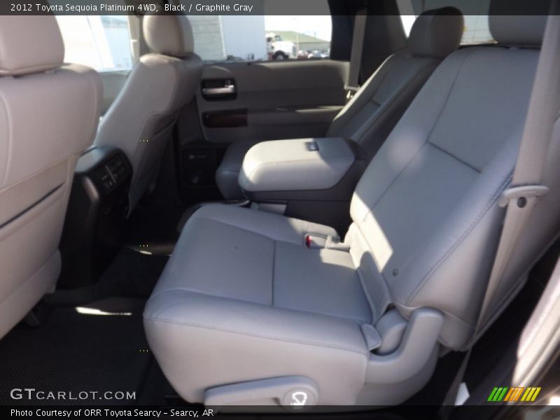 Black / Graphite Gray 2012 Toyota Sequoia Platinum 4WD