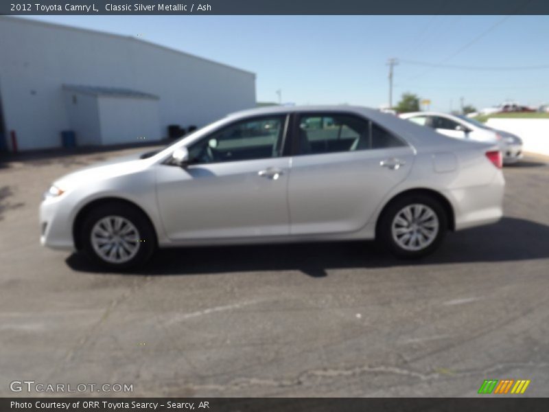 Classic Silver Metallic / Ash 2012 Toyota Camry L