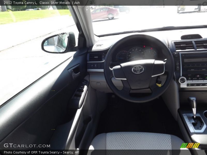 Classic Silver Metallic / Ash 2012 Toyota Camry L