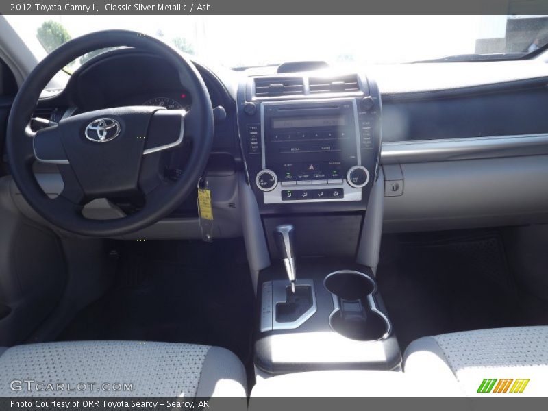 Classic Silver Metallic / Ash 2012 Toyota Camry L