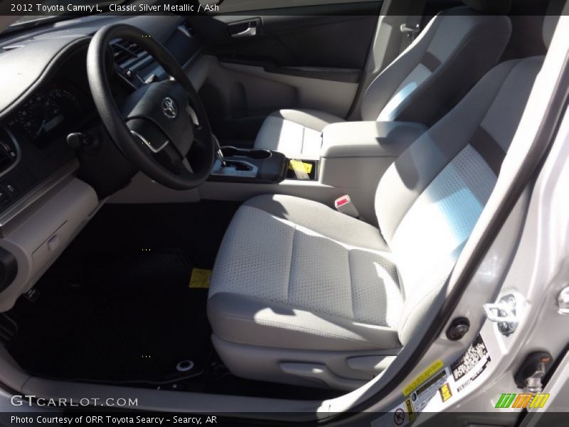 Classic Silver Metallic / Ash 2012 Toyota Camry L