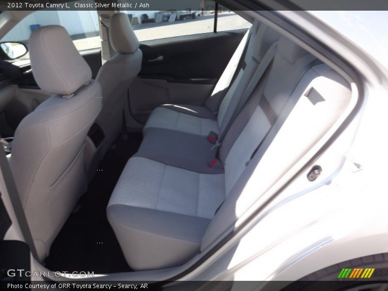 Classic Silver Metallic / Ash 2012 Toyota Camry L