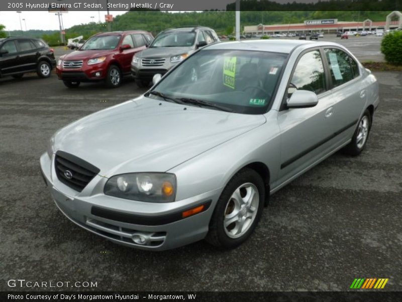 Sterling Metallic / Gray 2005 Hyundai Elantra GT Sedan