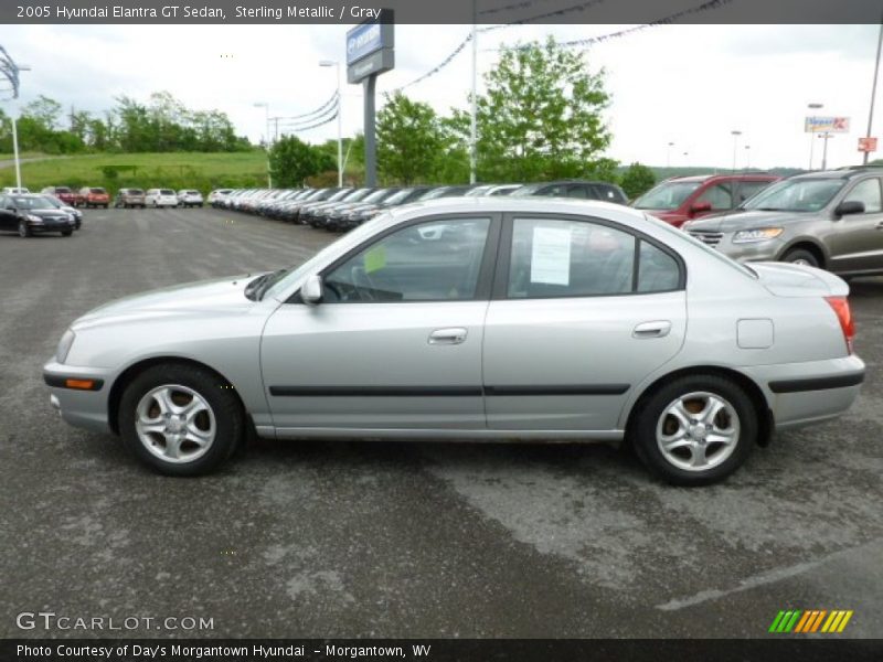 Sterling Metallic / Gray 2005 Hyundai Elantra GT Sedan