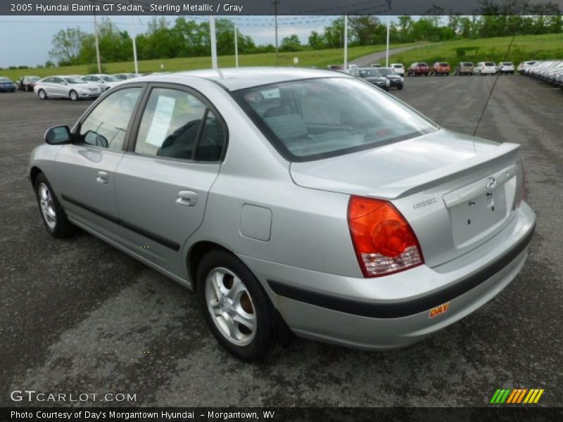 Sterling Metallic / Gray 2005 Hyundai Elantra GT Sedan