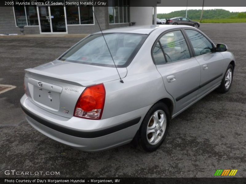 Sterling Metallic / Gray 2005 Hyundai Elantra GT Sedan