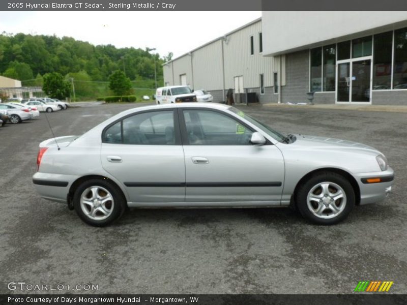Sterling Metallic / Gray 2005 Hyundai Elantra GT Sedan