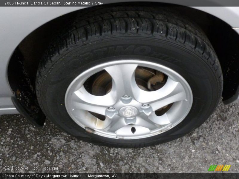 Sterling Metallic / Gray 2005 Hyundai Elantra GT Sedan