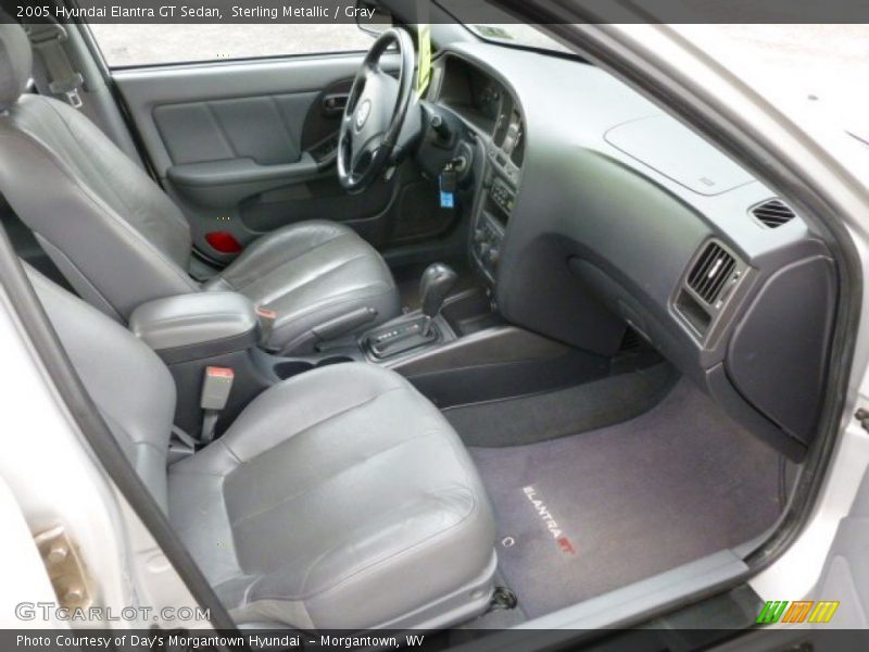 Sterling Metallic / Gray 2005 Hyundai Elantra GT Sedan