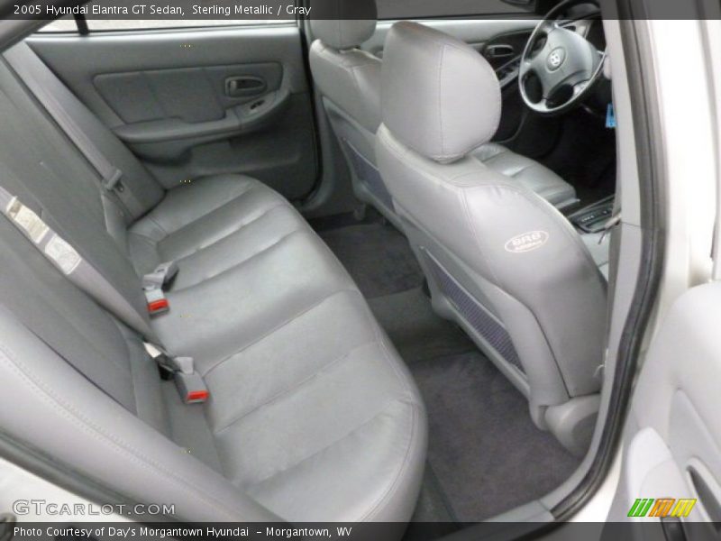 Sterling Metallic / Gray 2005 Hyundai Elantra GT Sedan