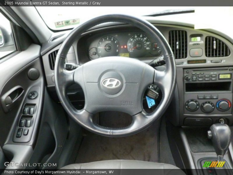 Sterling Metallic / Gray 2005 Hyundai Elantra GT Sedan