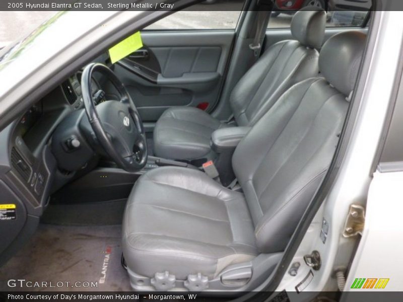 Sterling Metallic / Gray 2005 Hyundai Elantra GT Sedan