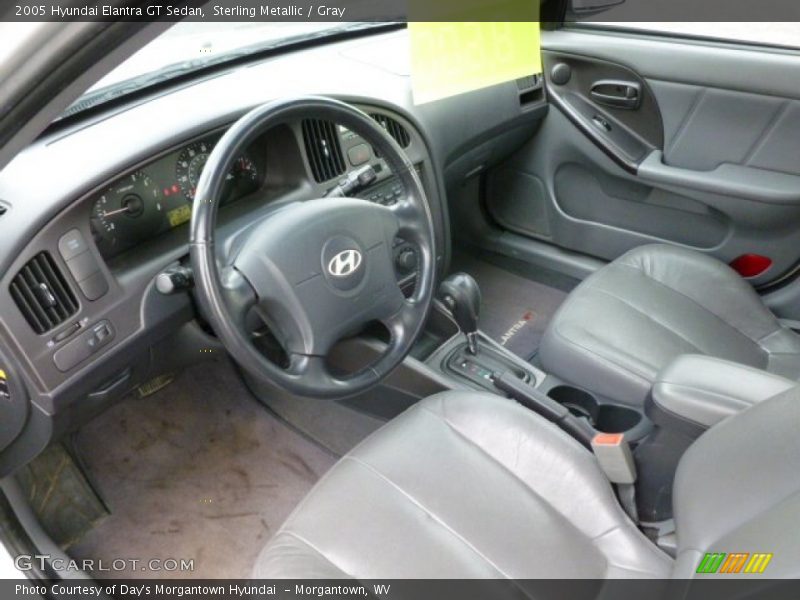 Sterling Metallic / Gray 2005 Hyundai Elantra GT Sedan